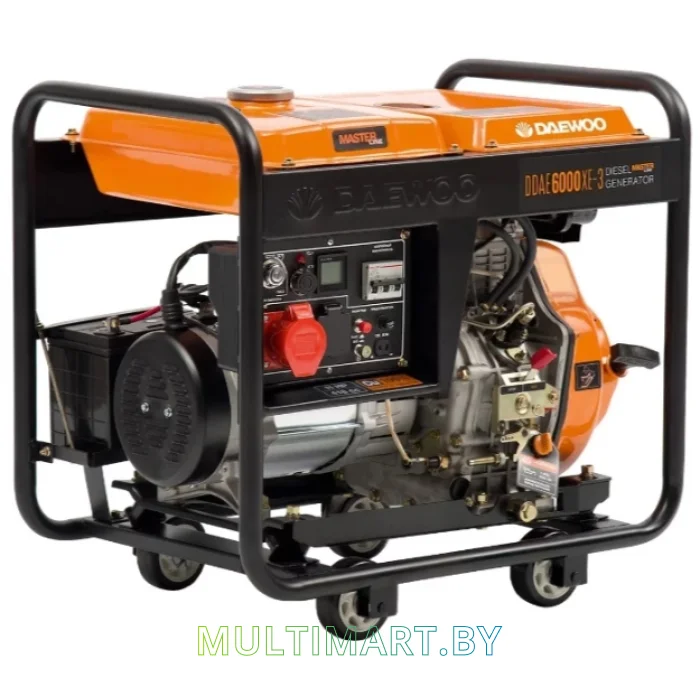 Дизельный генератор Daewoo Power DDAE 6000XE-3